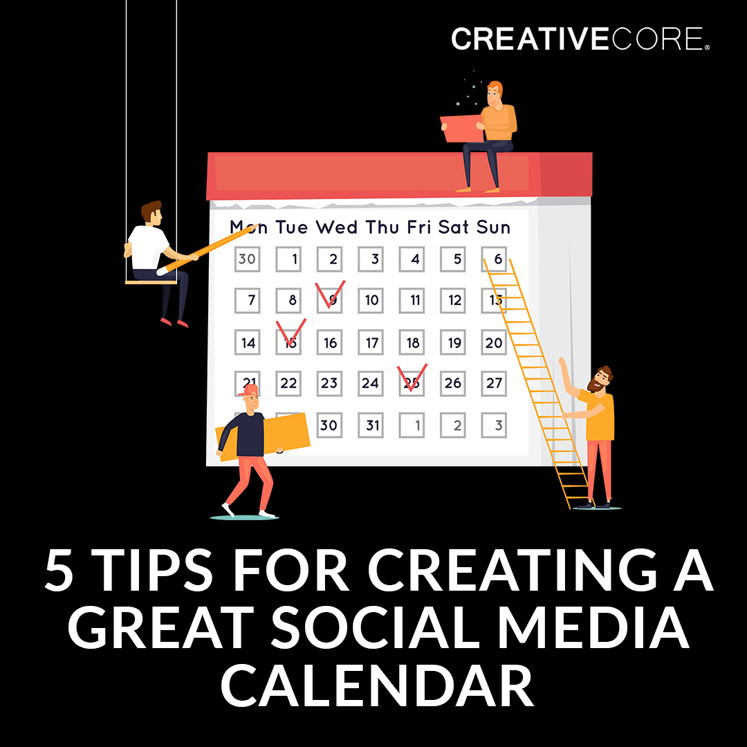Post thumbnail image for 5 Tips for Creating a Great Social Media Calendar